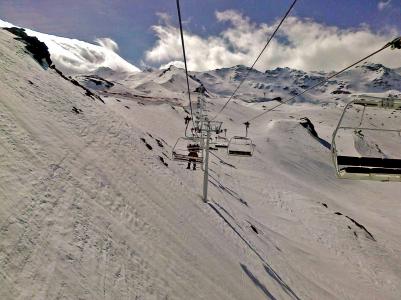 Val-Thorens，法国的滑雪缆车