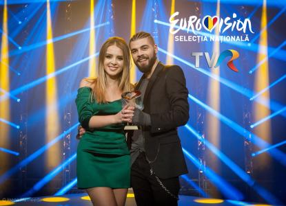 来自罗马尼亚Ilinka和Alex Florya的基辅欧洲电视网2017年参与者