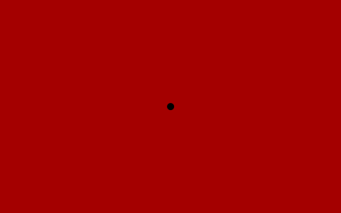 红色背景上的黑点