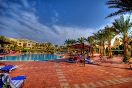 豪华酒店在埃及马萨阿拉姆
