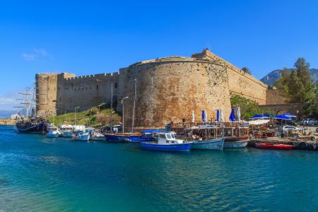 古代凯里尼亚城堡，北塞浦路斯