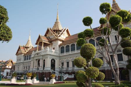 在曼谷，泰国的宫殿