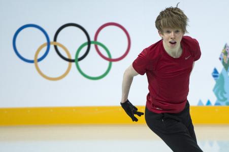 索契奥运会纪实花样滑冰凯文·雷诺兹（Kevin Reynolds）的银牌得主
