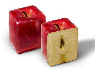 方形的苹果