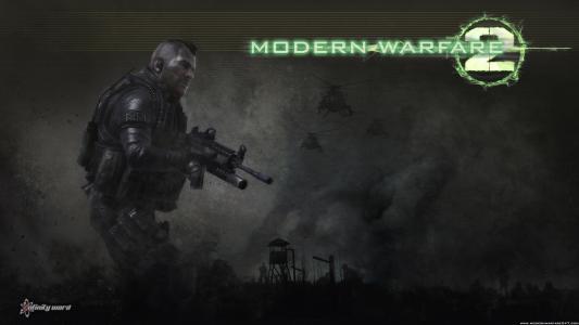 电脑游戏使命召唤现代战争2