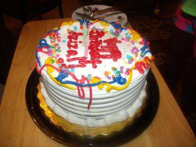一个惊人的生日蛋糕