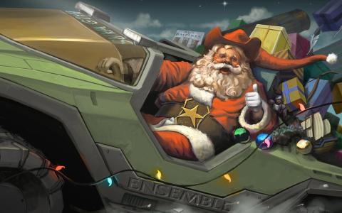 军事圣诞老人