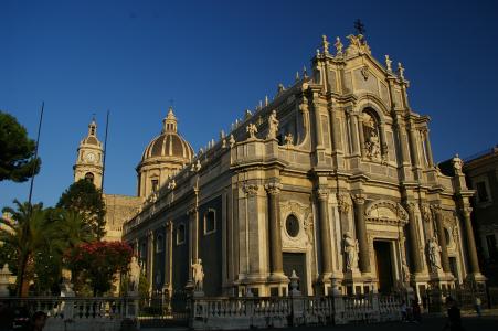 西西里岛，意大利岛上的大教堂