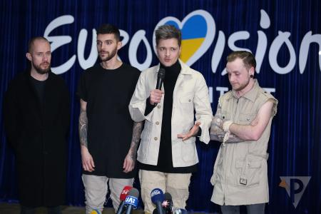 Eurovision参与者在基辅2017从乌克兰O.Torvald小组