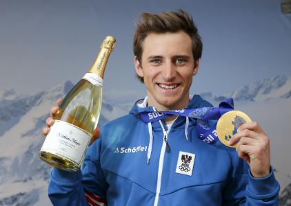 奥地利高山滑雪项目Matthias Mayer金牌获得者