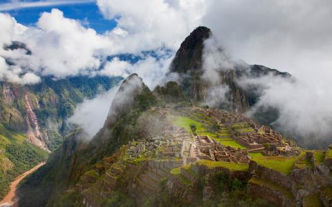 在秘鲁一个美丽的地方