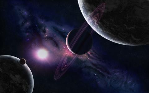 天王星和太阳系的其他行星