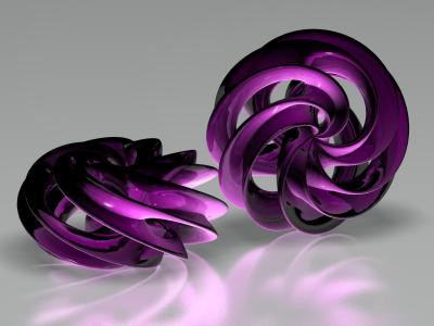 体积紫罗兰色的形式