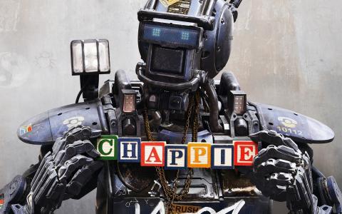 电影海报机器人Chappi
