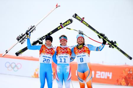 索契奥运会山地滑雪比赛获胜者