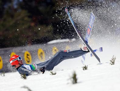 金牌Andreas Wellinger在跳台滑雪学科获得者