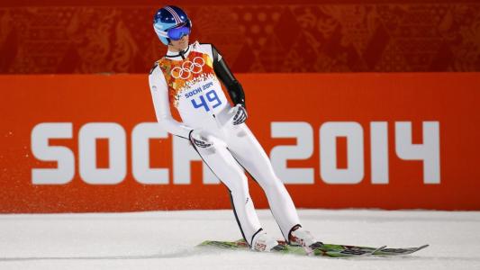 斯洛维尼亚奥林匹克滑雪跳台项目Peter Prevc的银牌和铜牌的拥有者