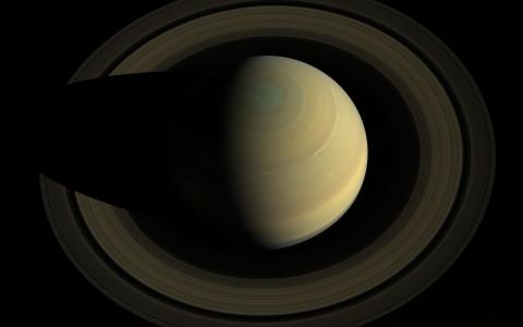 土星，美国航天局的模型