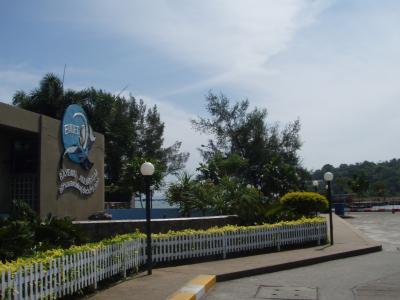 泰国罗勇度假村的水族馆