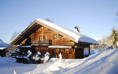 舒适的房子在法国梅杰夫滑雪胜地