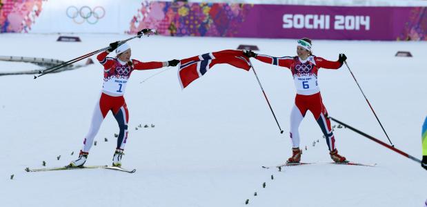 挪威滑雪运动员Mikken Kaspersen Falla获得金牌