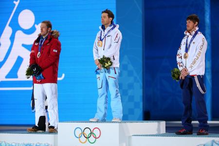 奥地利奥林匹克冬季两项运动项目Dominique Landertinger的银牌得主