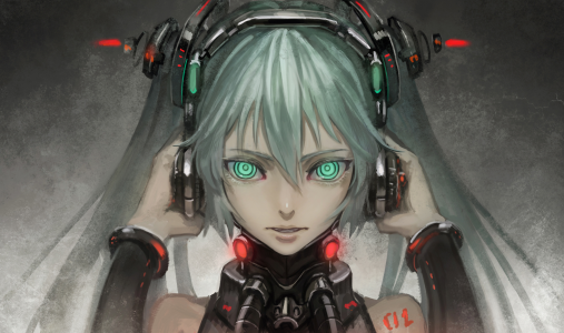 绿眼睛的Vocaloid