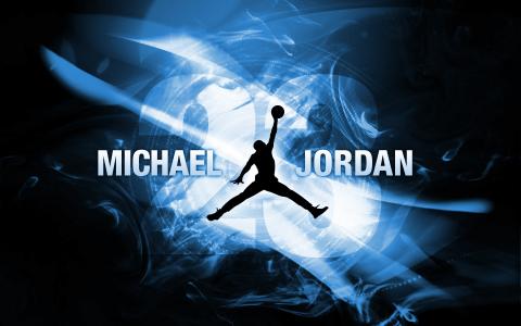 迈克尔·乔丹标志,篮球