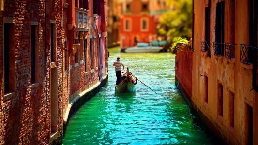 威尼斯的运河之美