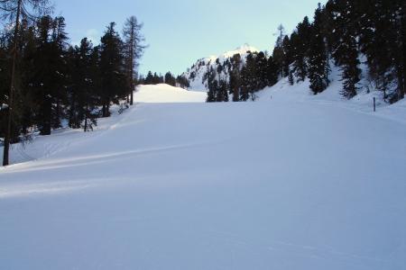 意大利博尔米奥度假村附近的雪坡
