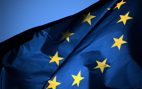 欧洲联盟的旗帜，背景