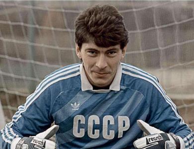 里纳特Dasaev苏联足球运动员