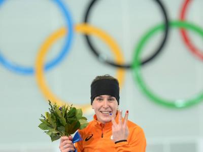 荷兰冰上滑冰选手Irene Vuist，索契的金牌和两枚银牌获得者