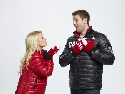 迪伦·莫斯科维奇（Dylan Moskovic）和加拿大的Kirsten Moore-Towers花样滑冰选手在索契获得银牌