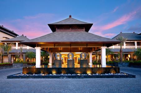 在巴厘岛的豪华酒店