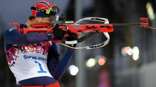 索契冬奥会冬季两项纪录奥林·埃纳尔·比耶尔达伦获得金牌