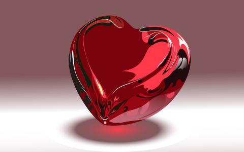 情人节2月14日的玻璃心脏