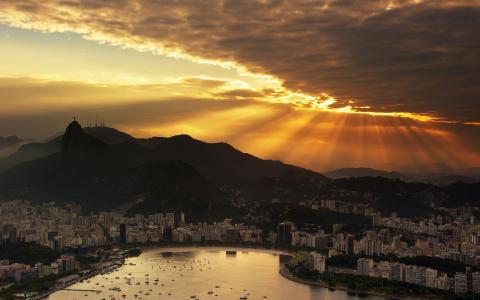 射线在里约热内卢