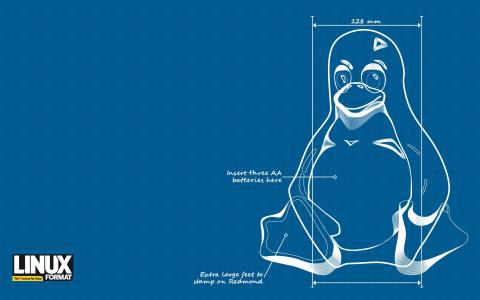 Linux GNU企鹅图
