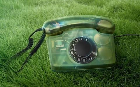 绿色电话