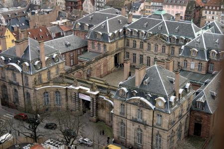 宫殿在法国史特拉斯堡