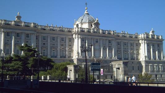 在马德里皇宫