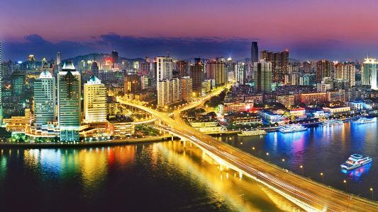广州中国夜城市的看法