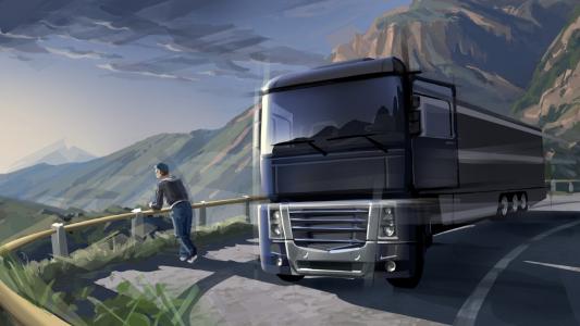 欧元卡车模拟器2游戏