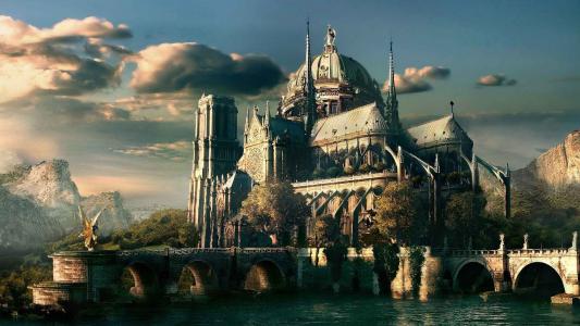 美丽的幻想城堡