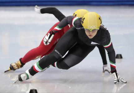 2014年奥运会在索契举行的马丁娜·瓦尔奇皮纳短道赛铜牌