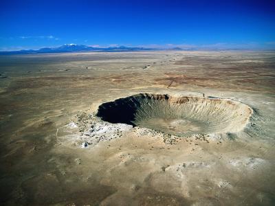 流星陨石坑/靠近温斯洛/亚利桑那州/美国