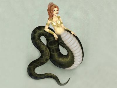 蛇女孩