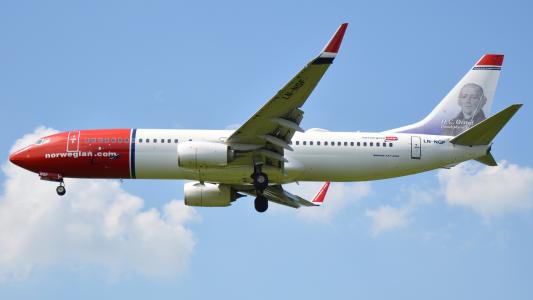 飞机波音737挪威航空公司挪威航空班机