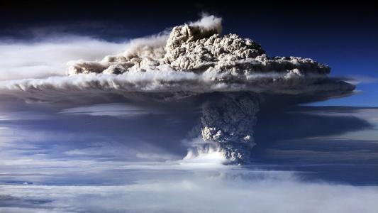智利火山的爆发